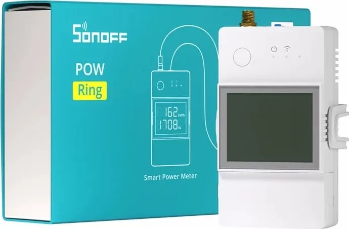 Matës i konsumit të energjisë Sonoff POWCT, Wi-Fi, 100A, i bardhë - 11
