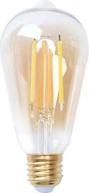 Llambë LED smart Sonoff B02-F-ST64, 7W, E27, kontroll përmes WiFi dhe zërit, dritë e bardhë, vintage