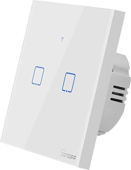 Ndërprerës me prekje Sonoff T0EU2C-TX - 2-channel - 3