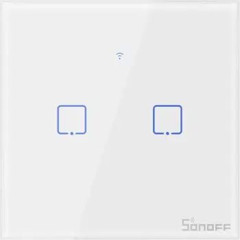 Ndërprerës me prekje Sonoff T0EU2C-TX - 2-channel
