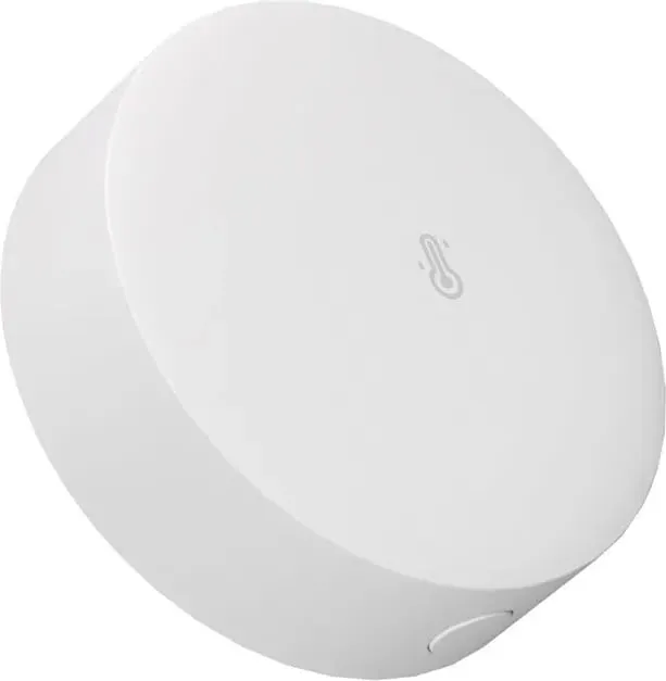 Sensor temperature dhe lagështie Sonoff SNZB-02P, ZigBee, i bardhë, i rrumbullakët - 2