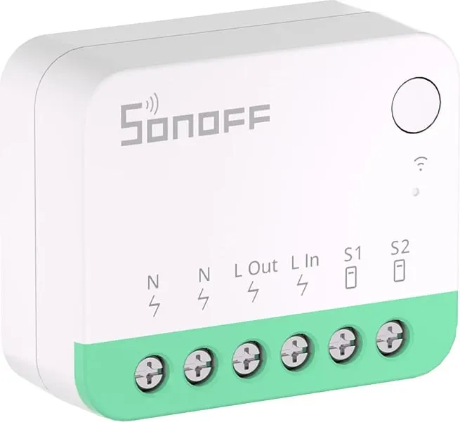 Switch smart Sonoff MINIR4M, Matter, Wi-Fi, i bardhë - 8