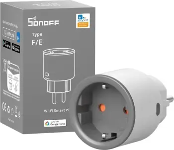 Prizë smart SONOFF S60 EU iPlug, Wi-Fi, 16A, e bardhë