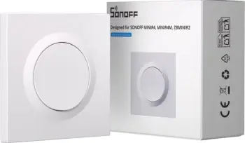 Mbështjellës për ndërprerës muri Sonoff E1GS, për module ZBMINIR2/MINIR4M/MINIR4, i bardhë