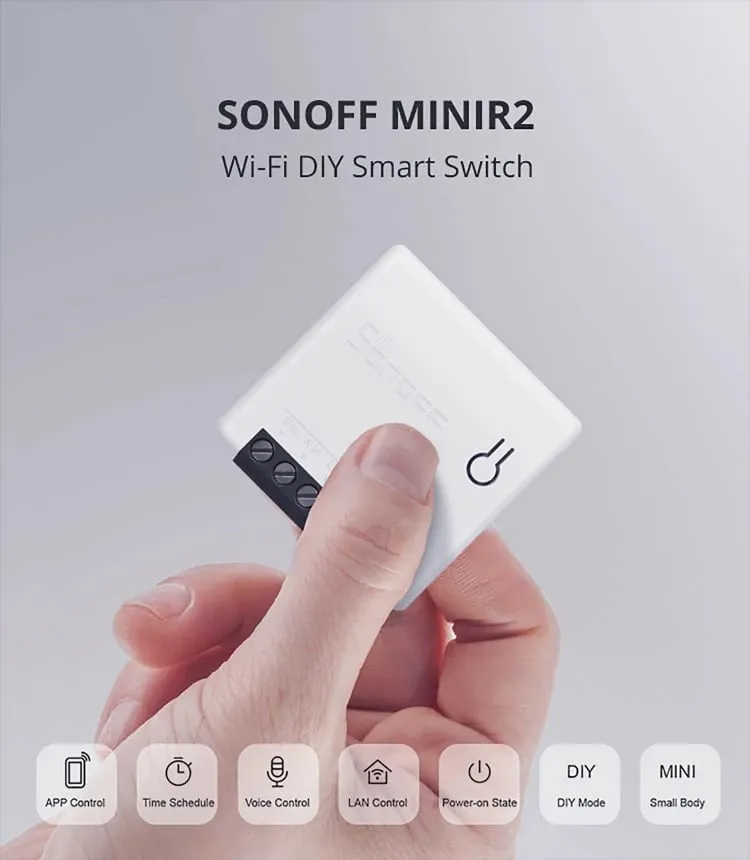 Ndërprerës SONOFF MINIR2 - 6
