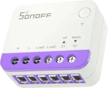 Ndërprerës i mençur për roleta Sonoff MINI-RBS, WiFi, Matter, set 4 copë