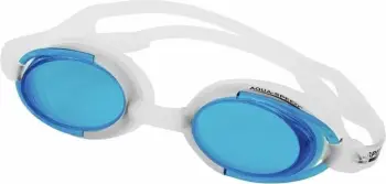 Syze noti Aqua-Speed Malibu, Anti-Fog, UV, të bardha blu