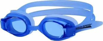Syze noti Aqua-Speed Atos 01, lente të qarta, për të rritur, blu