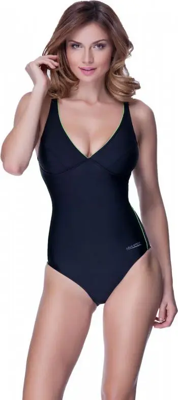 Rroba banje Aqua-Speed ​GRETA 44/01 (44590), e zezë/gjelbërt