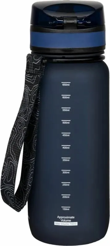 Shishe uji Alpinus Trysil 650 ml për aktivitete sportive, ngjyrë blu e errët - 4