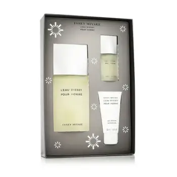 Set dhuratë për meshkuj Issey Miyake L'eau D'issey Pour Homme, EDT 125 ml + EDT 15 ml + xhel dushi 50 ml