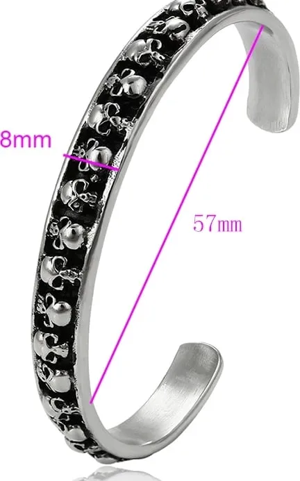 Byzylyk dore unisex, Xuping, inox - 5