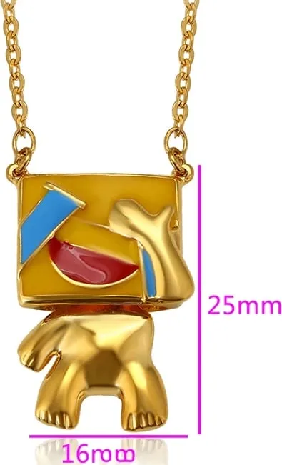 Qafore me varse në formë rroboti, e praruar në ar, 24K - 3
