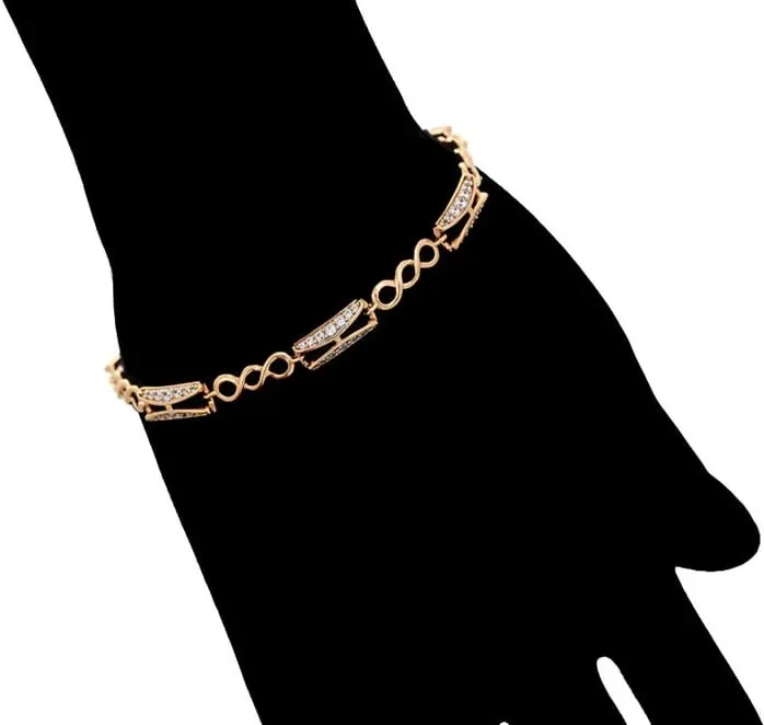Byzylyk dore elegant, i praruar në arë 18k BZD1 - 3