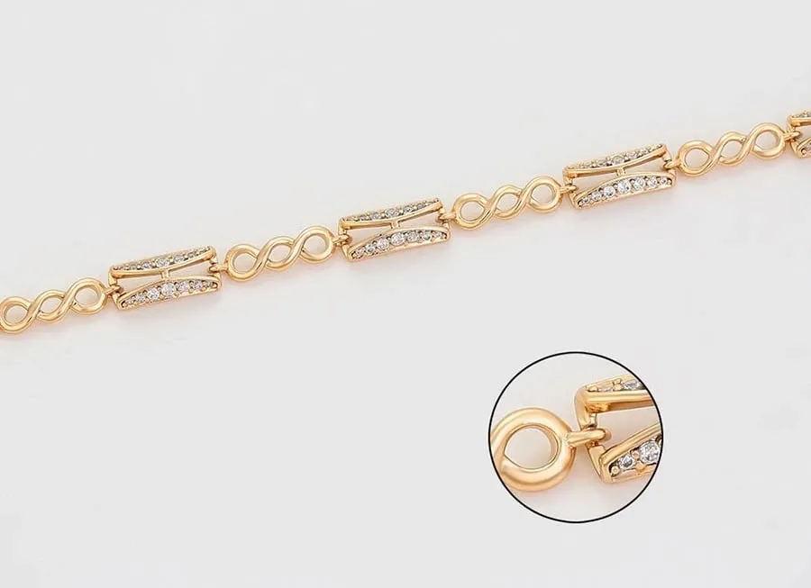 Byzylyk dore elegant, i praruar në arë 18k BZD1 - 9