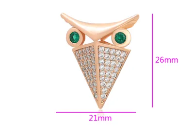 Brosh Xuping, e praruar në ar 18K B6 - 2
