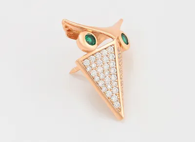 Brosh Xuping, e praruar në ar 18K B6 - 3