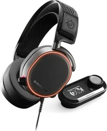 Kufje Gaming SteelSeries Arctis Pro GameDAC, Hi-Res Audio, DTS Headphone:X v2.0, e zezë