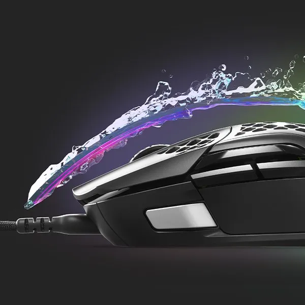 Maus Steelseries Aerox 5, USB Type-A, 18000 DPI, i zi - 2