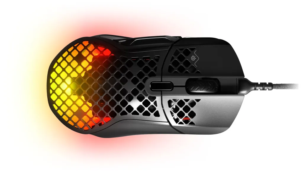 Maus Steelseries Aerox 5, USB Type-A, 18000 DPI, i zi - 7