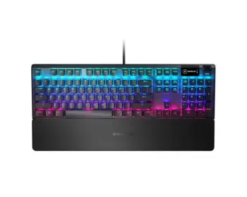 Tastierë lojërash SteelSeries Apex 5, Hybrid Blue, e zezë