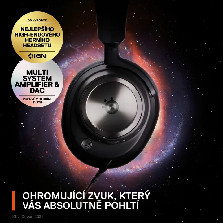 Kufje SteelSeries Arctis Nova Pro, të zeza - 2