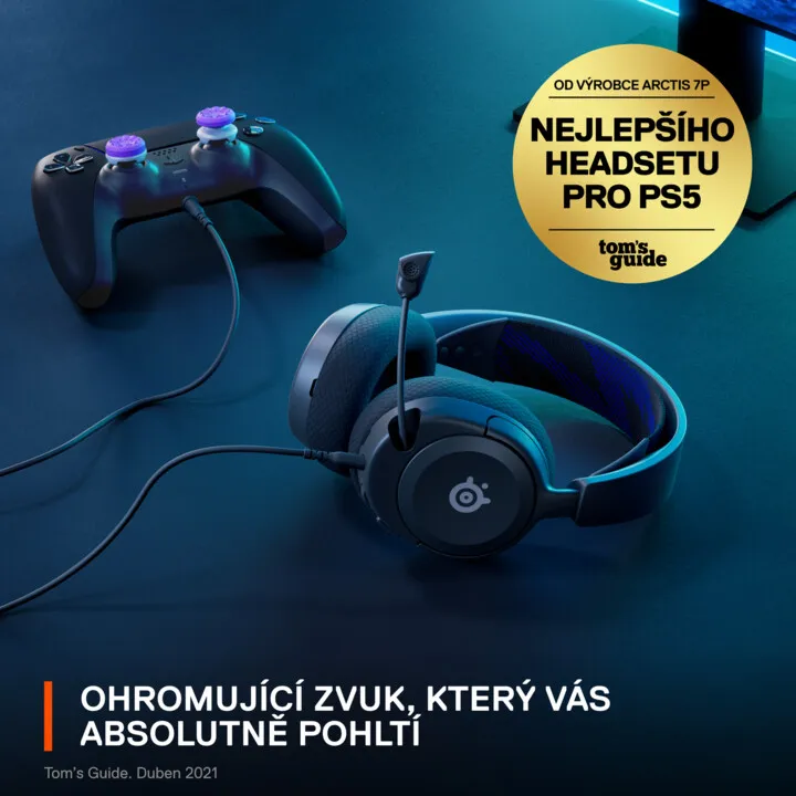 Kufje SteelSeries Arctis Nova 1P, të zeza - 2