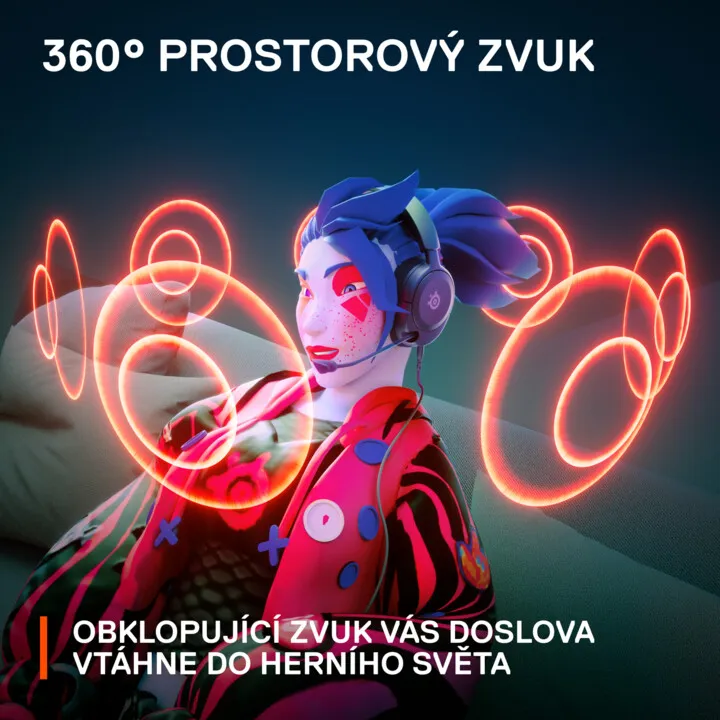 Kufje SteelSeries Arctis Nova 1P, të zeza - 4