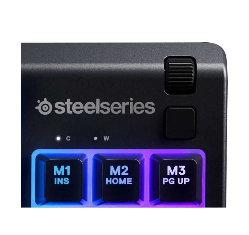 Tastierë SteelSeries Apex 3 TKL, US, e zezë - 3