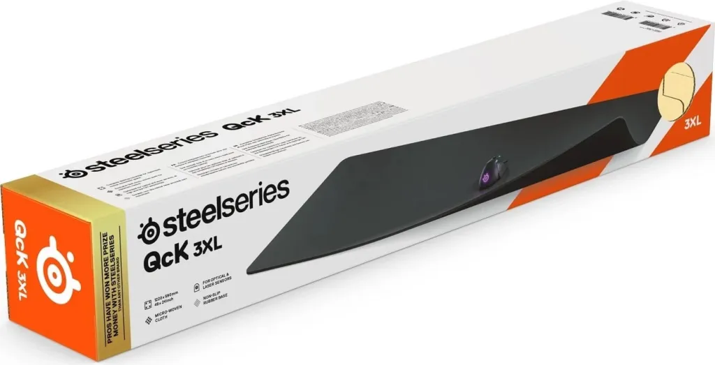 Mauspad SteelSeries QcK 3, XXXL, i zi - 3