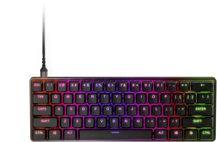 Tastierë SteelSeries Apex 9 Mini, OptiPoint, US, e zezë - 1