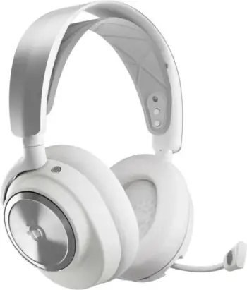 Kufje me mikrofon SteelSeries Arctis Nova Pro P 61526 wireless 10m, e bardhë