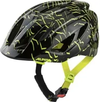 Helmet Alpina PICO, Fëmijë, 50-55 cm, E zezë, E verdhë