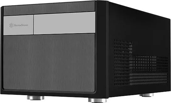 Kasë Silverstone SG11B, Mini ITX/Micro ATX/Mini DTX, e zezë - 1