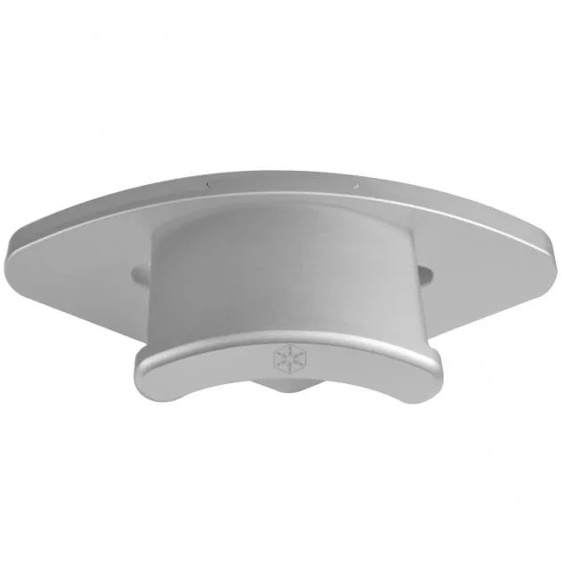 Mbajtëse për kufje SilverStone (SST-EBA02S), alumini, e argjendtë - 3