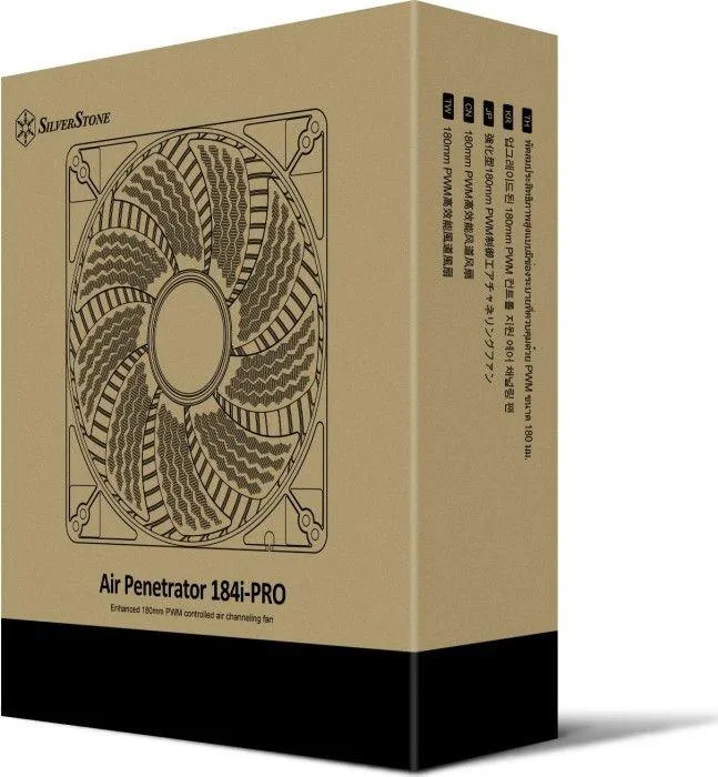 Ftohës SilverStone Air Penetrator 184i PRO, 180 mm - 10