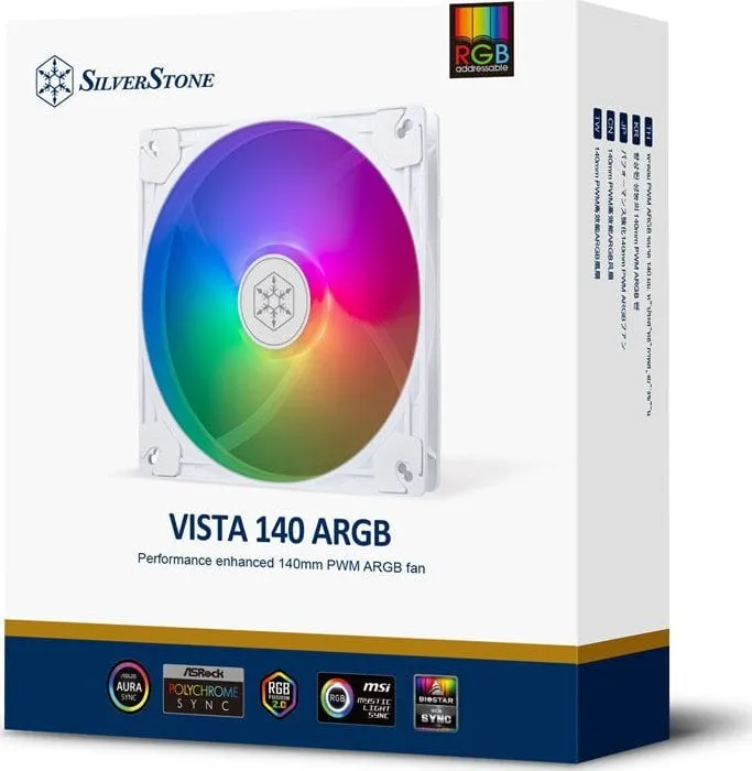 Ftohës SilverStone VISTA 120 ARGB (SST-VS120W-ARGB), 120 mm - 7