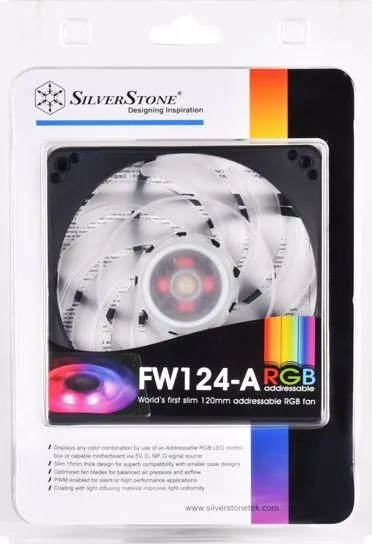 Ftohës SilverStone FW124-ARGB, 120 mm - 6