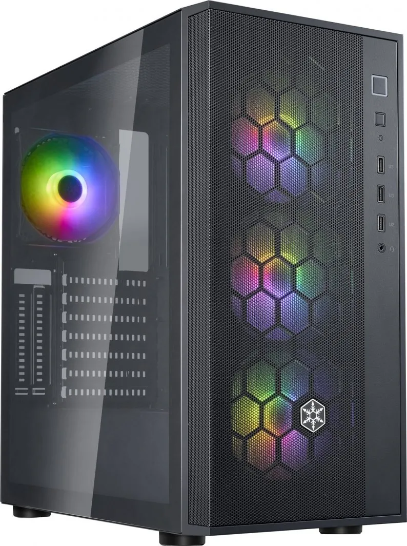 Kasë SilverStone Fara R1 V2, Midi Tower - 3