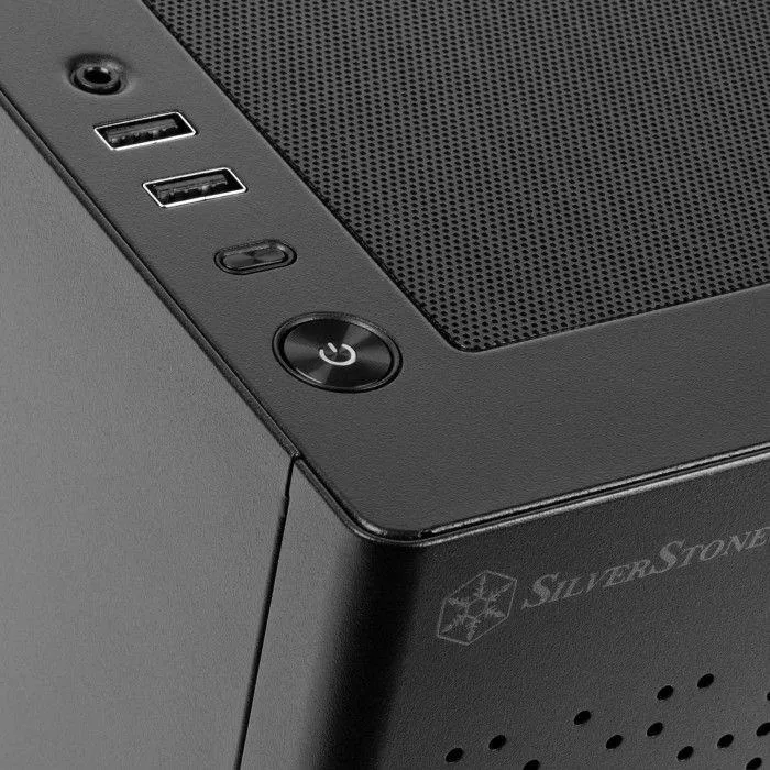 Kasë SilverStone Sugo 16, e zezë, Small Form Factor - 9