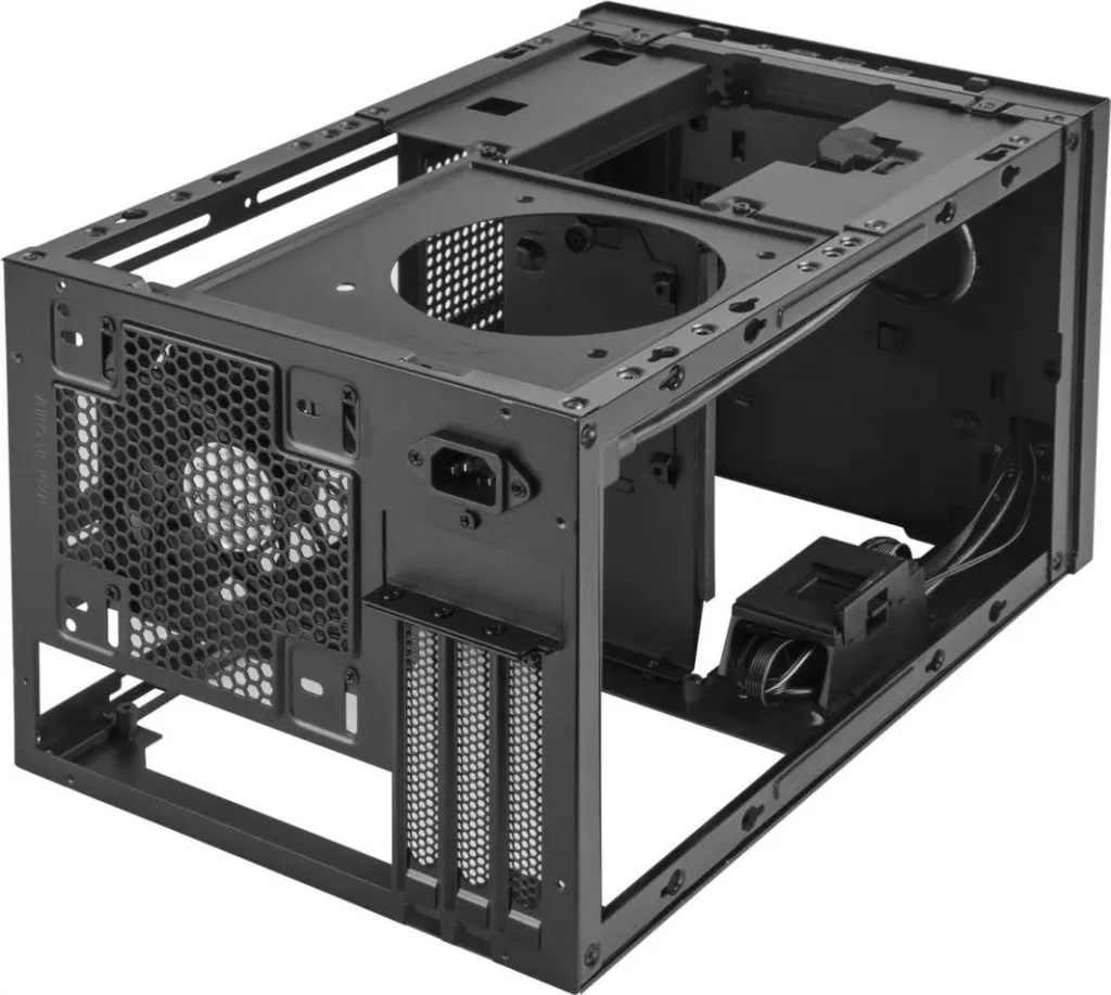 Kasë SilverStone Sugo 15, e argjendtë, Micro Tower - 5
