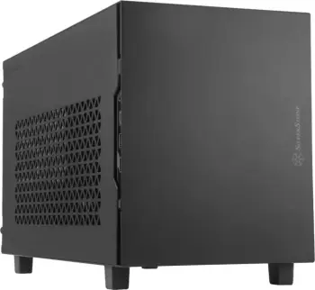 Kasë SilverStone Sugo 15, e argjendtë, Micro Tower