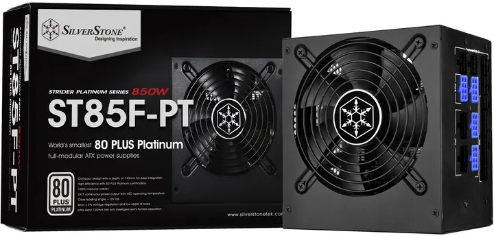 Burim energjie SilverStone Strider Platinum SST-ST85F-PT , 850W - 9