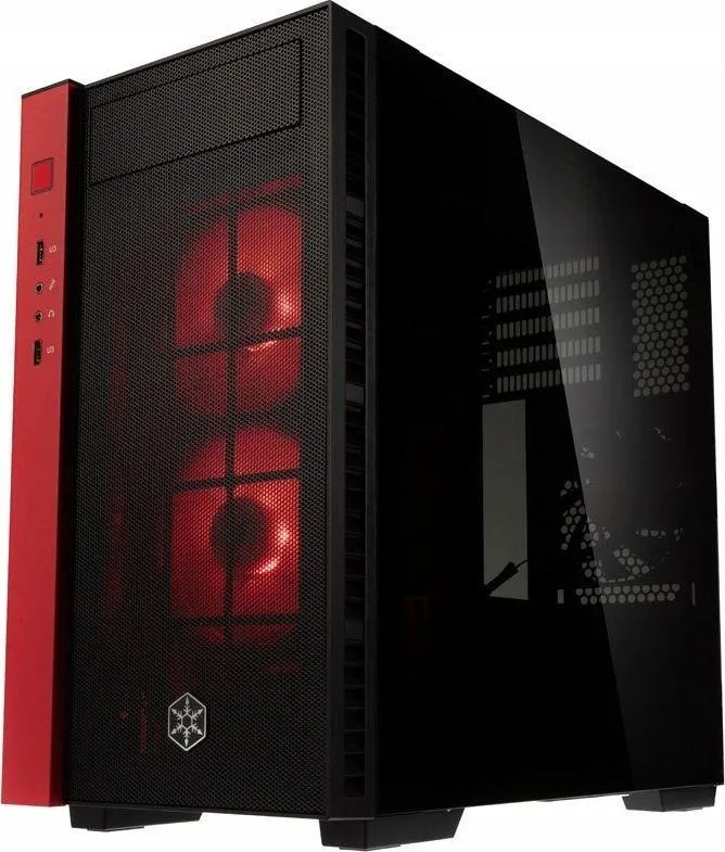 Kasë SilverStone Redline RL08 RGB, Mini Tower - 1
