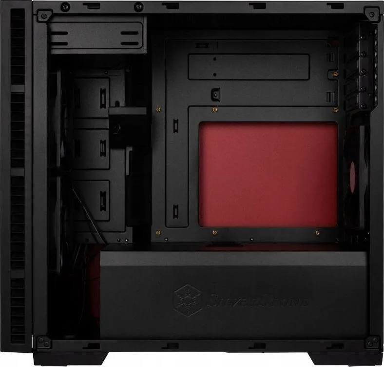Kasë SilverStone Redline RL08 RGB, Mini Tower - 7
