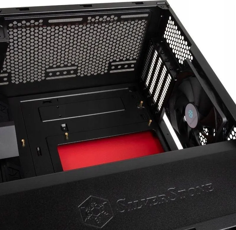 Kasë SilverStone Redline RL08 RGB, Mini Tower - 9