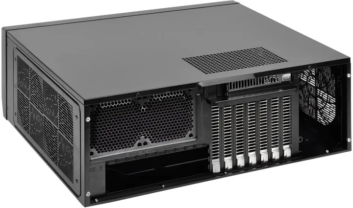 Kasë SilverStone GD09B Grandia, e zezë - 11