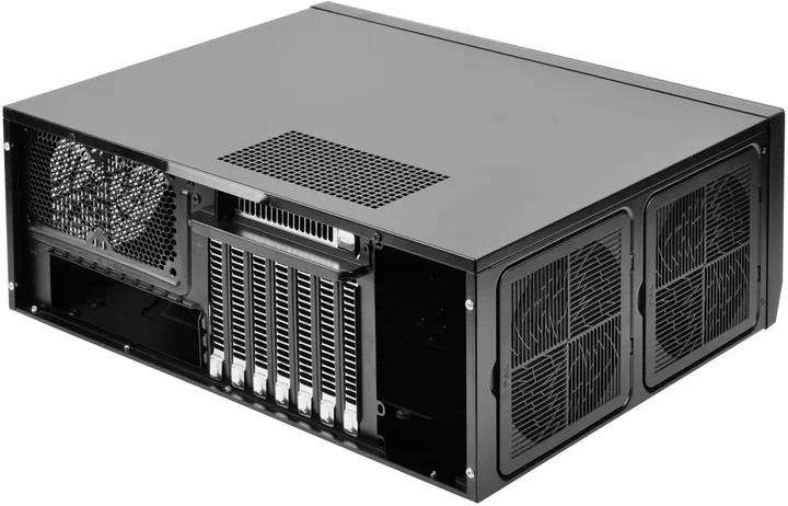 Kasë SilverStone GD09B Grandia, e zezë - 9