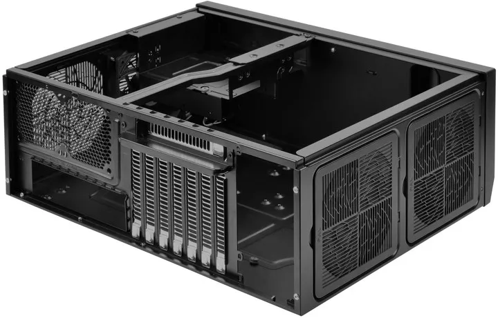 Kasë SilverStone GD09B Grandia, e zezë - 10