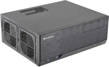 Kasë SilverStone GD09B Grandia, e zezë